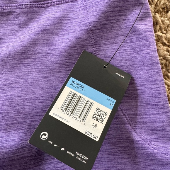 BRAND NEW Woman’s Nike dri-fit crop length running leggings - Picture 7 of 8